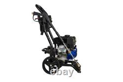 Nettoyeur haute pression à essence avec bouteille de mousse, 2900 PSI / 200 Bar, moteur OHV de 7 HP