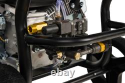 Nettoyeur haute pression à essence avec bouteille de mousse, 2900 PSI / 200 Bar, moteur OHV de 7 HP