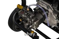 Nettoyeur haute pression à essence avec bouteille de mousse, 2900 PSI / 200 Bar, moteur OHV de 7 HP