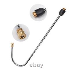 Nettoyeur haute pression à essence de 7 CV 2465 PSI avec tuyau haute pression de 20M et pistolet pulvérisateur