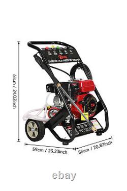 Nettoyeur haute pression à essence moteur haute puissance 8 CV 3950PSI pour patio jardin