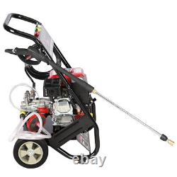 Nettoyeur haute pression à essence moteur haute puissance 8 CV 3950PSI pour patio jardin