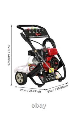 Nettoyeur haute pression à essence moteur haute puissance jet patio 8 HP 3950 PSI jardin