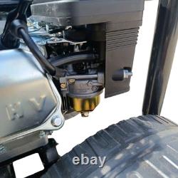 Nettoyeur haute pression à essence puissant 275 Bar 3950 Psi avec lance de nettoyage de patio et tuyau de 20 m