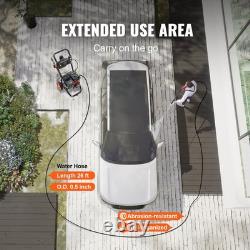 Nettoyeur haute pression à gaz 3600 PSI 26 GPM Pompe en cuivre 5 buses puissant pour le nettoyage