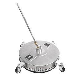 Nettoyeur haute pression de 16,5 pouces 4000 psi en acier inoxydable Power