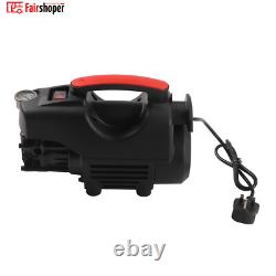 Nettoyeur haute pression électrique 1800PSI 9,5L/min Eau jet puissant pour terrasse voiture UK