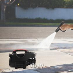Nettoyeur haute pression électrique 1800PSI 9,5L/min puissant jet d'eau pour terrasse et voiture UK
