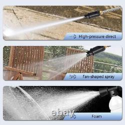 Nettoyeur haute pression électrique 3000W 140BAR - Nettoyeur à jet d'eau puissant pour patio et voiture