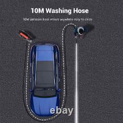 Nettoyeur haute pression électrique 3000W 140BAR - Nettoyeur à jet d'eau puissant pour patio et voiture