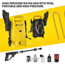 Nettoyeur haute pression électrique 3050PSI RocwooD 1800W haute puissance 110Bar nettoyeur à jet NOUVEAU