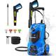 Nettoyeur Haute Pression électrique 5000 Psi 4,0 Gpm Pression Réglable, Nettoyeurs Haute Pression