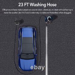 Nettoyeur haute pression électrique à haute puissance de 2000W Jet 1700PSI pour laver la voiture avec un tuyau de lavage