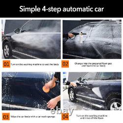 Nettoyeur haute pression électrique à haute puissance de 2000W Jet 1700PSI pour laver la voiture avec un tuyau de lavage