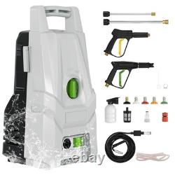 Nettoyeur haute pression électrique portable 1400W 3200 PSI max 1,8 GPM