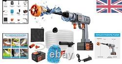 Nettoyeur haute pression léger alimenté par batterie de 700 PSI idéal pour le nettoyage extérieur