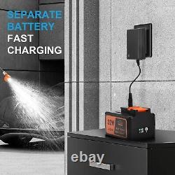 Nettoyeur haute pression léger alimenté par batterie de 700 PSI idéal pour le nettoyage extérieur