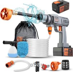 Nettoyeur haute pression portable sans fil 32 V à batterie, 700 PSI