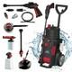 Nettoyeur Haute Pression Puissant Avec Mousse Neige, 160 Bar/2320 Psi, Ewbank Aquablast