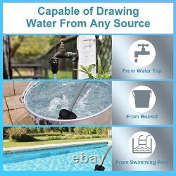 Nettoyeur haute pression sans fil 1450PSI avec 2 batteries et buse 6-en-1