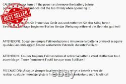 Nettoyeur haute pression sans fil 200Bar 2900Psi avec 2 batteries pour le nettoyage de voiture et de jardin