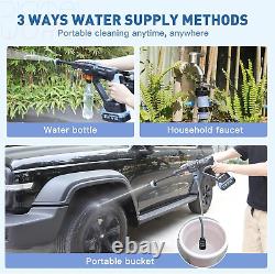 Nettoyeur haute pression sans fil CQWLKEJ, nettoyeur portable bushless de 652 PSI.
