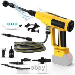 Nettoyeur haute pression sans fil compatible avec batterie Dewalt 20V, 700 PSI