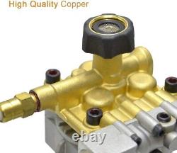 Oem 3400 Psi Ar Annovi Reverberi Power Pression Washer Water Pump 2.5 Gpm Brass