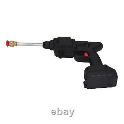 Pistolet de nettoyeur haute pression sans fil à batterie 725psi réglable 100-240V