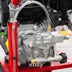 Pour moteurs de 180 à 225 cc, nettoyeur haute pression à essence avec pompe de 3400 PSI, performance améliorée
