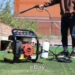 Pression Essence Laveuse 3hp Powered 1400psi Jardin Voiture Nettoyage Patio Cleaner Jet