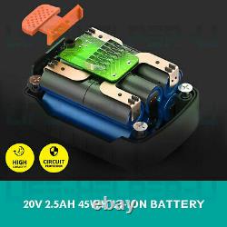 Pression Portable Sans Fil Laveuse Power Nettoyant Eau Kit 508psi Avec Batterie 2.5a