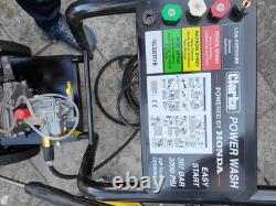 SIP TEMPEST Nettoyeur Haute Pression à Essence Gearbox Honda Power GX200 3000psi 196cc Tuyau