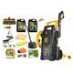 V-tuf V5 240v X2 Nettoyeur Haute Pression Tough 2400psi Kit Complet