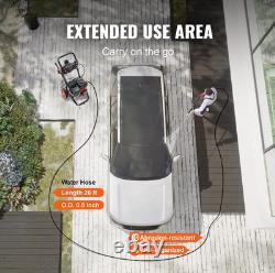 Vanneur Nettoyeur Haute Pression à Gaz 3600 PSI 2.6 GPM 210cc 5 Buses